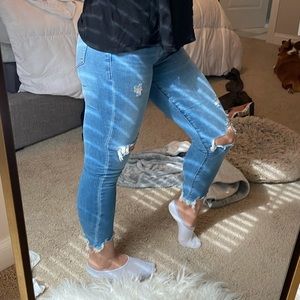 Abercrombie & Fitch High Rise Super Skinny Ankle